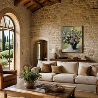 Vase of Flowers — Italienische Villa
