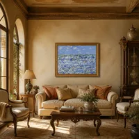 Wellen brechen — Italienische Villa