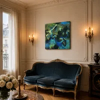 Blaue Tänzer — Pariser Wohnung
