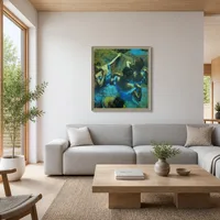 Blaue Tänzer — Skandinavisches Haus