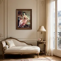 Lady in Rose — Pariser Wohnung