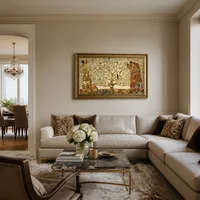 Der Baum des Lebens, Stoclet-Fries — Luxus-Penthouse
