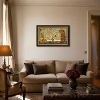 Der Baum des Lebens, Stoclet-Fries — Pariser Wohnung