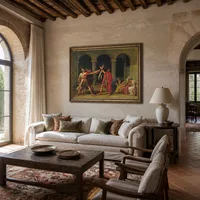 Der Schwur der Horatier — Italienische Villa
