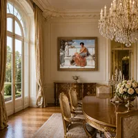 In den Tagen von Sappho — Schloss-Esszimmer