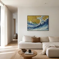 Eine farbige Version des Big Wave — Skandinavisches Haus