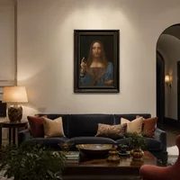 Salvator Mundi — Museumsinterieur