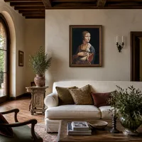 Die Dame mit dem Hermelin (Cecilia Gallerani) — Italienische Villa