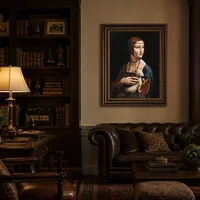 Die Dame mit dem Hermelin (Cecilia Gallerani) — Klassische Bibliothek