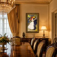 Tanz bei Bougival — Schloss-Esszimmer