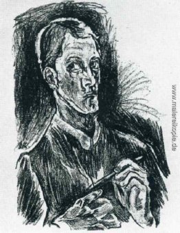 Selbstbildnis (Büste mit Stift) Selbstbildnis (Büste mit Stift)