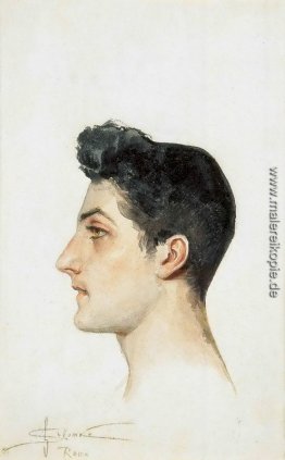 Porträt des italienischen jungen Mann Porträt des italienischen jungen Mann