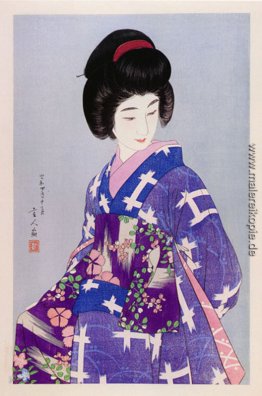 Vorbereitung ihrer Schärpe Vorbereitung ihrer Schärpe