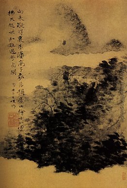 Zwischen Berg und Fluss, nicht weit von Mount Huang Zwischen Berg und Fluss, nicht weit von Mount Huang