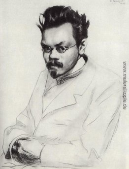 Portrait des Schriftstellers A. M. Remizov Portrait des Schriftstellers A. M. Remizov