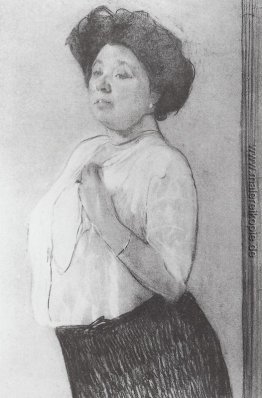 Porträt von N. P. Lamanova Porträt von N. P. Lamanova