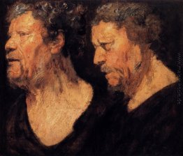 Zwei Studien des Kopfes von Abraham Grapheus Zwei Studien des Kopfes von Abraham Grapheus
