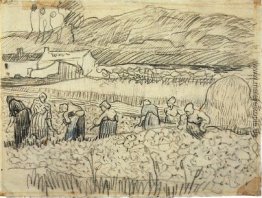 Frauenarbeit im Weizenfeld Frauenarbeit im Weizenfeld