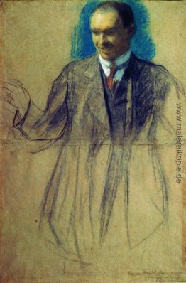 Porträt von K. S. Petrov-Vodkin Porträt von K. S. Petrov-Vodkin