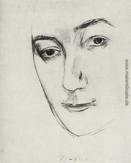 Porträt von M. F. Petrova-Vodkina Porträt von M. F. Petrova-Vodkina
