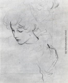 Polly Barnard (auch als Studie für die Gartennelke, Lilie, Lilie Polly Barnard (auch als Studie für die Gartennelke, Lilie, Lilie