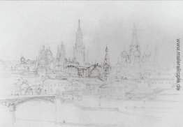 Ansicht von Moskau Ansicht von Moskau