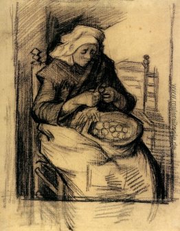 Frauen-Schalen-Kartoffeln Frauen-Schalen-Kartoffeln