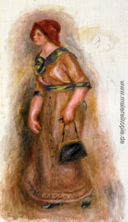 Frau mit Tasche Frau mit Tasche