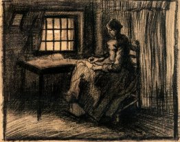 Woman Sewing Woman Sewing