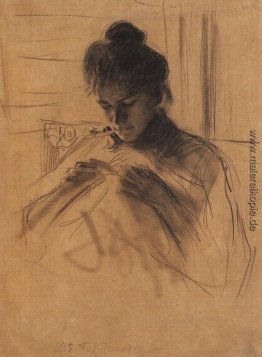 Portrait Y.E. Kustodieva Portrait Y.E. Kustodieva