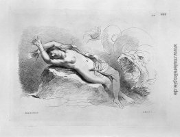 Cleopatra bis zum Tod mit dem asp von Guercino Cleopatra bis zum Tod mit dem asp von Guercino