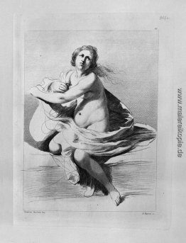 Studie für die Ehebrecherin: Halbfigur mit verschränkten Armen, Studie für die Ehebrecherin: Halbfigur mit verschränkten Armen,