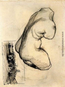 Torso der Venus und einer Landschaft Torso der Venus und einer Landschaft