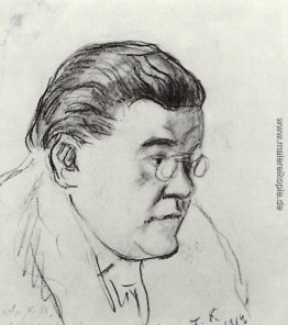 Porträt von Iwan Moskvin Porträt von Iwan Moskvin