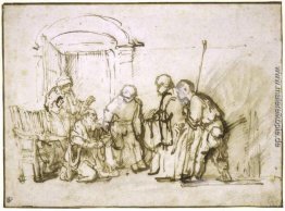 Jacob gezeigt die Bloodstained Coat of Joseph Jacob gezeigt die Bloodstained Coat of Joseph