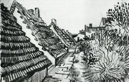 Straße in Saintes-Maries Straße in Saintes-Maries