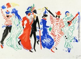 Figuren aus einem Karneval Figuren aus einem Karneval