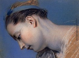 Studie über das Gesicht einer Frau Studie über das Gesicht einer Frau