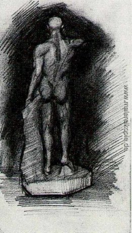 Gips-Statuette Gips-Statuette