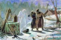 Melting Snow Maiden. Skizzieren Melting Snow Maiden. Skizzieren