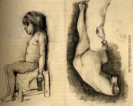 Sitzende Mädchen und Venus Sitzende Mädchen und Venus