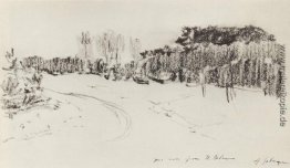 Winter-Pfad im Wald Winter-Pfad im Wald