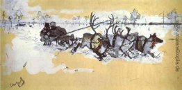 Tundra. Anreise mit dem Deer Tundra. Anreise mit dem Deer
