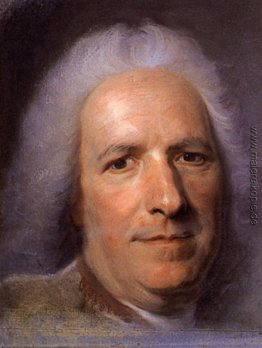 Vorbereitung des Porträt von Jean de Paris Montmartel Vorbereitung des Porträt von Jean de Paris Montmartel
