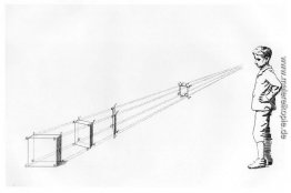 Eakins Perspective Study Of Boy Anzeigen von Objekt Eakins Perspective Study Of Boy Anzeigen von Objekt