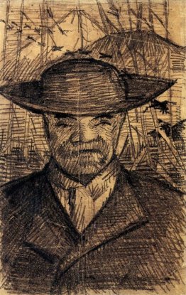 Porträt von Père Tanguy Porträt von Père Tanguy