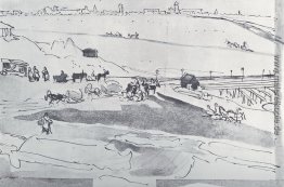 Kreuzung durch Oka. Nizhny Novgorod Kreuzung durch Oka. Nizhny Novgorod
