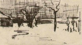 Garten im Schnee Garten im Schnee