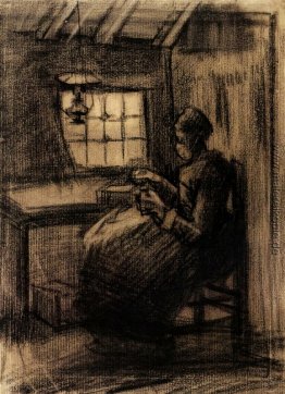 Woman Sewing Woman Sewing