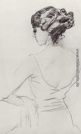 Porträt von Balletttänzer T. Karsavina Porträt von Balletttänzer T. Karsavina